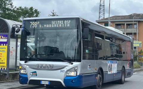 Modifiche ai percorsi dei bus AMT a Sestri Levante e Camogli