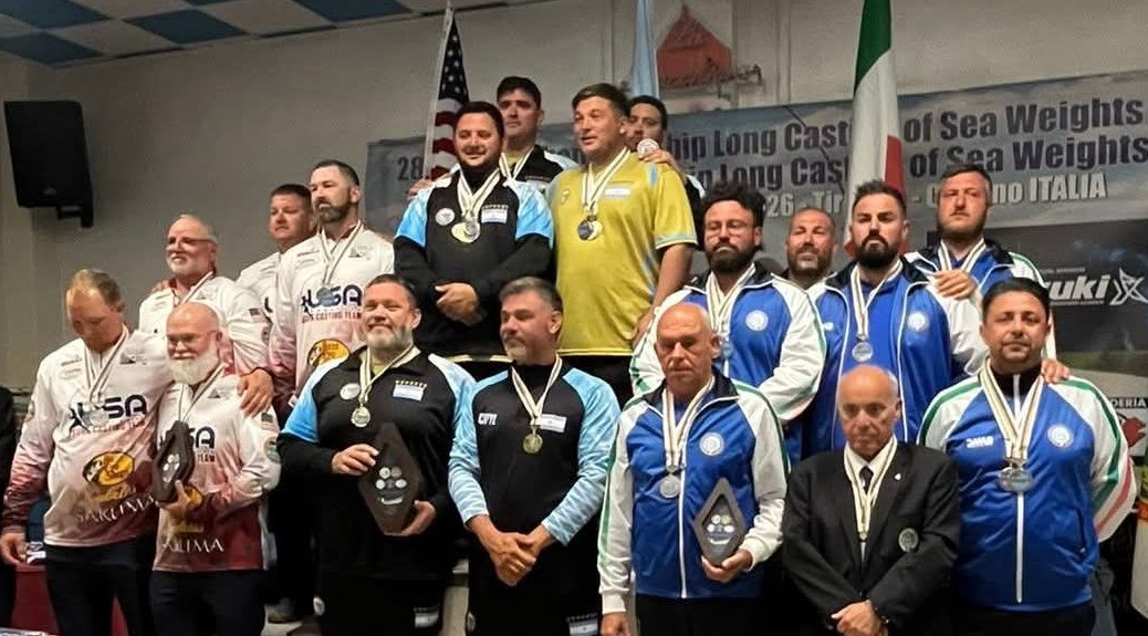 Montepagano si distingue ai Mondiali di Long Casting