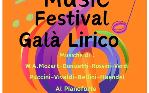 “Music Festival – Galà Lirico” all’Oratorio di Sant’Erasmo di Sori