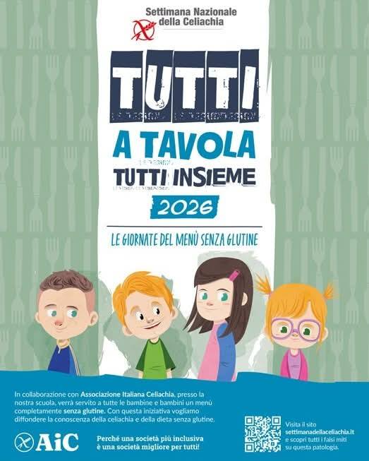 Progetto ‘Tutti a tavola tutti insieme’ per la Settimana Nazionale della Celiachia a Rapallo