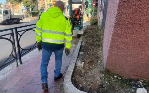 Recco: lavori di riqualificazione per il verde nell’area della cabina Loderini