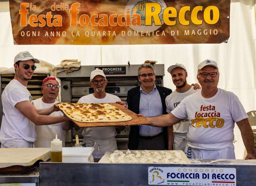 Ritorna la “Festa della Focaccia di Recco”