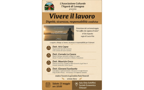 Sicurezza sul lavoro: incontro dell’associazione Agorà di Lavagna