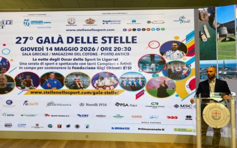 Stelle nello Sport: il 14 maggio il Galà premia i talenti liguri a Genova