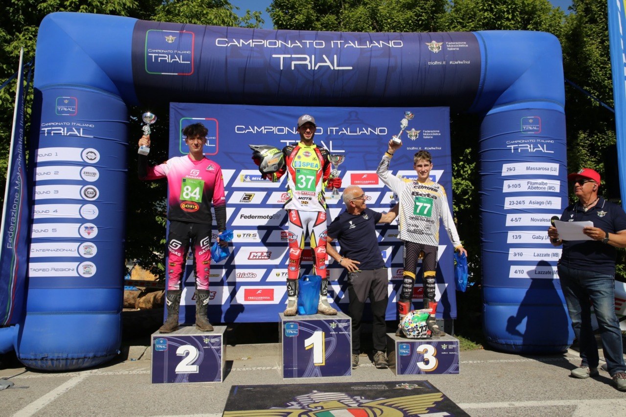 Tommaso Bottini brilla nel Campionato Italiano Trial