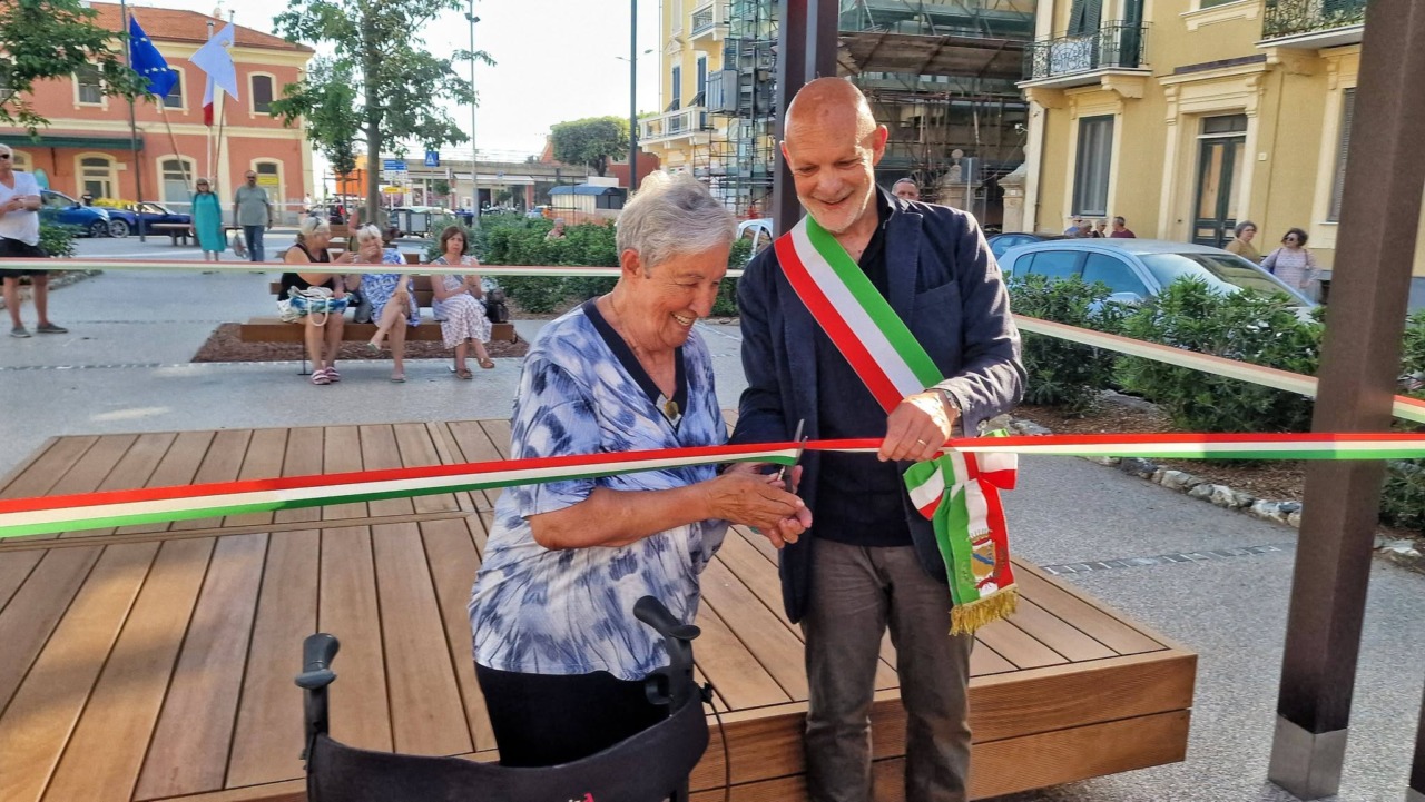 A Lavagna si inaugura la nuova piazza Torino