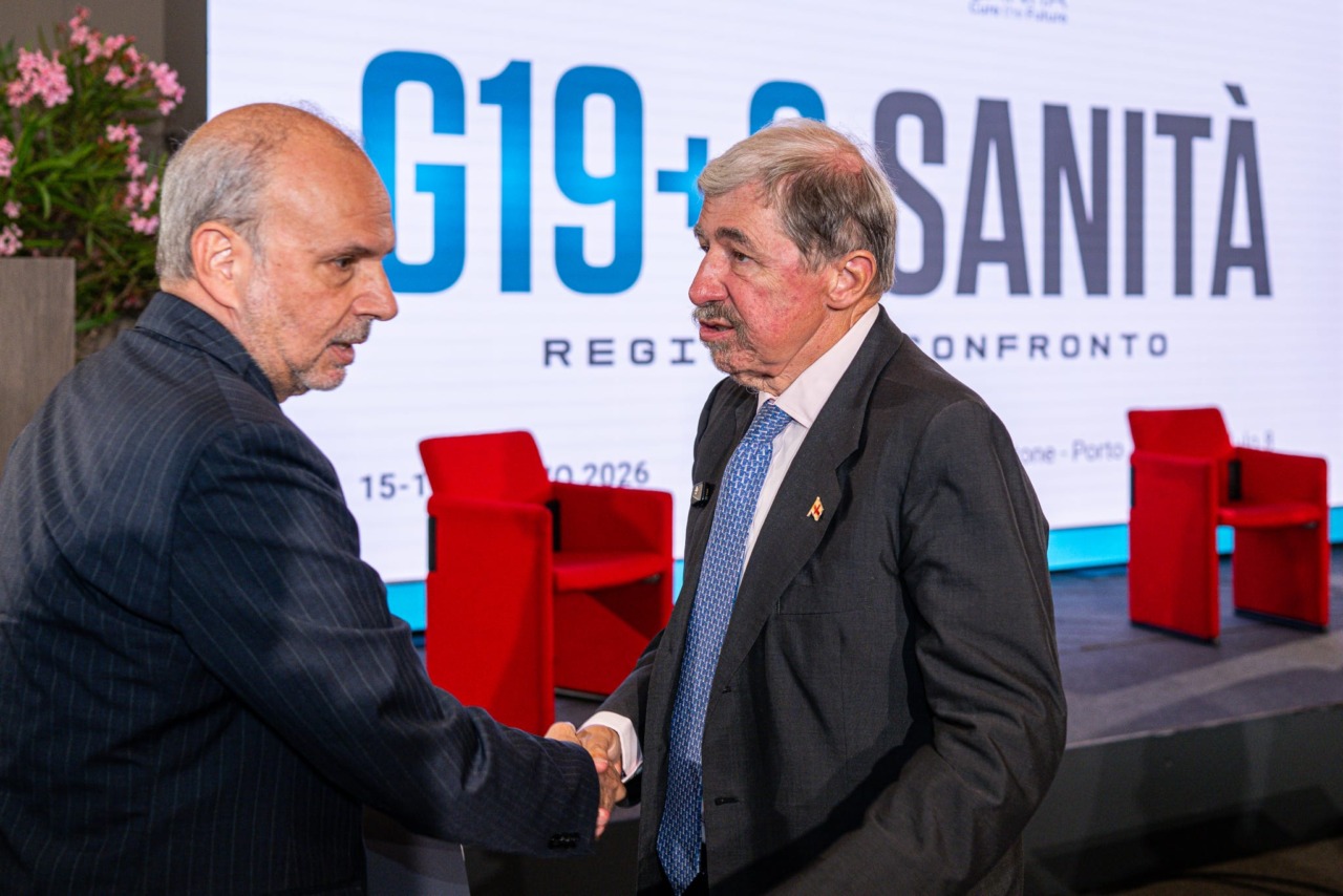Al Forum G19+2 Sanità, Bucci: “Servono più risorse per il Fondo sanitario nazionale”