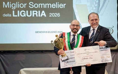 Alberto Cau è il miglior sommelier della Liguria 2026