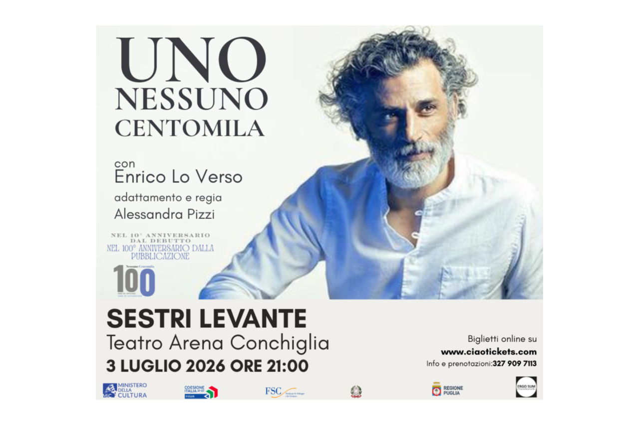 Arriva a Sestri lo spettacolo “Uno Nessuno Centomila”