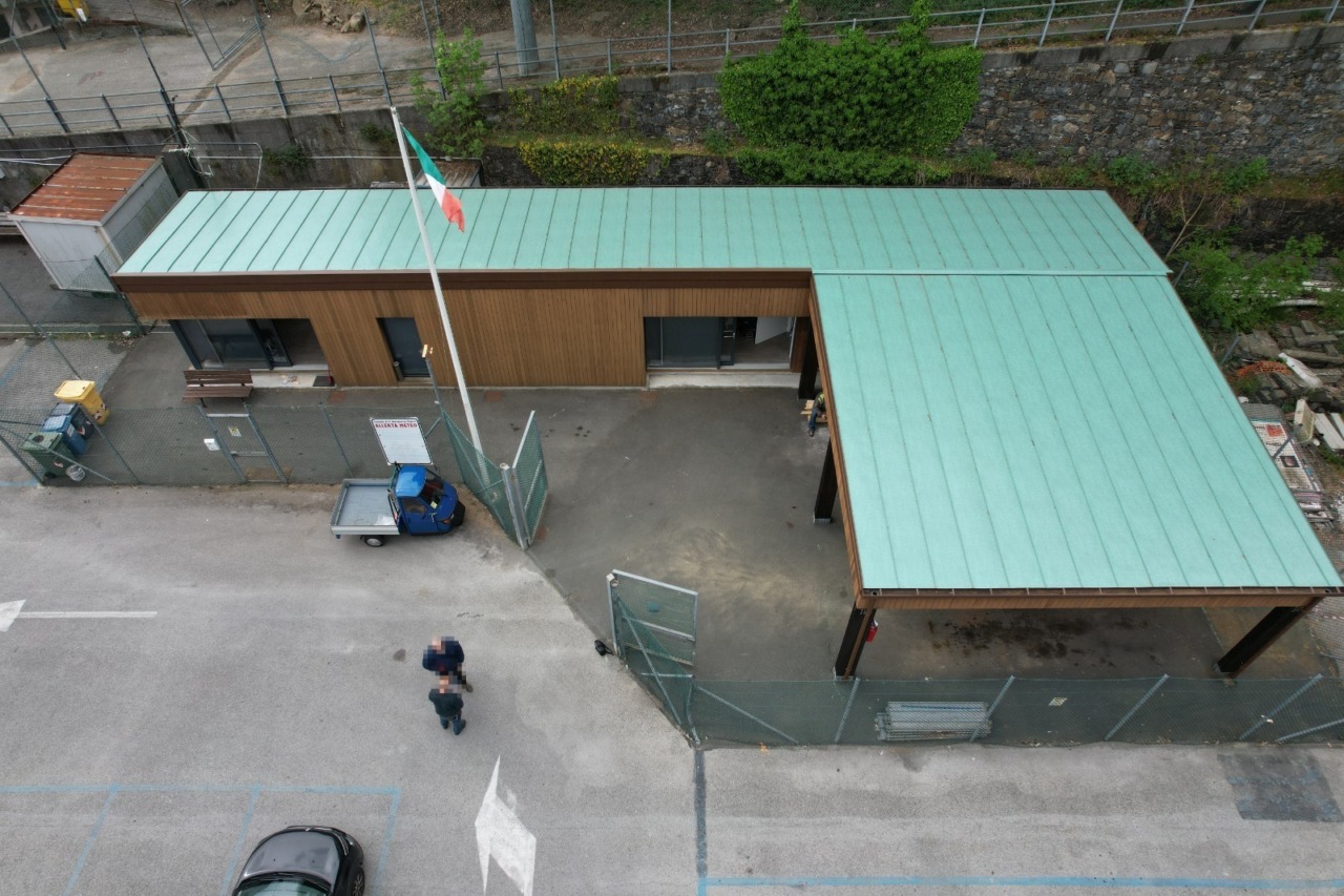 Conclusi i lavori di ristrutturazione al tetto della sede della Protezione Civile a Santa Margherita Ligure
