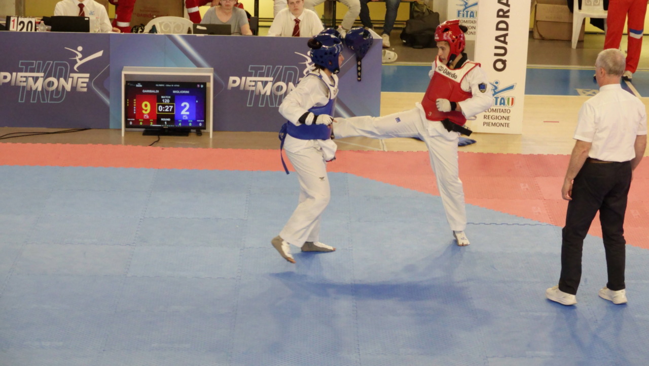 Elisa Garibaldi conquista il bronzo ai campionati universitari di taekwondo
