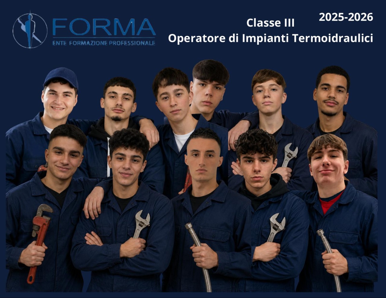 FORMA Chiavari, undici nuovi operatori termoidraulici certificati
