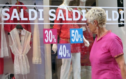 I saldi estivi partono sabato 4 luglio 2026
