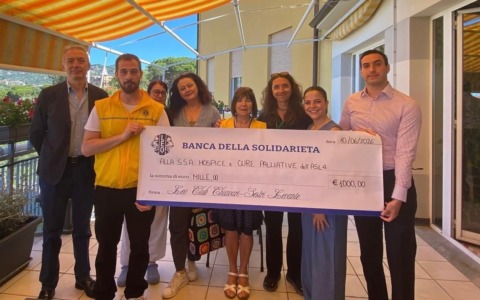 Il Leo Club Chiavari-Sestri Levante dona una terrazza all’Hospice di Chiavari