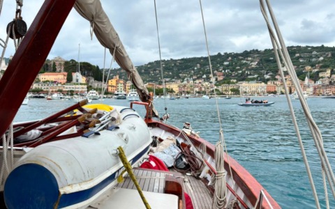 Il Leudo “Zigoela” a Santa Margherita Ligure: una giornata dedicata al mare
