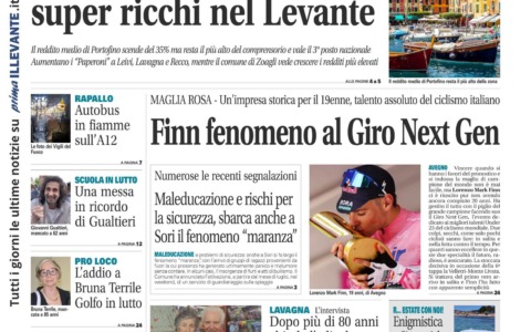 Il Nuovo Levante arriva in edicola