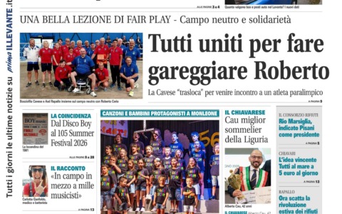 Il Nuovo Levante è disponibile in edicola