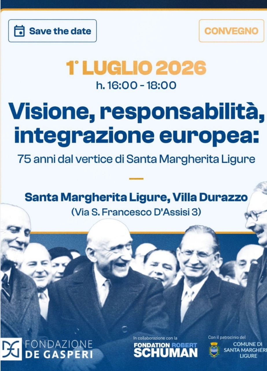 Incontro su visione e integrazione europea a Santa Margherita
