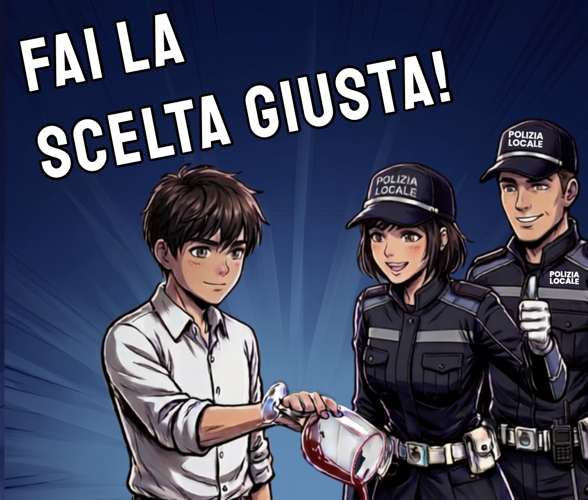 Inizia la campagna del Comune di Santa contro alcol e guida