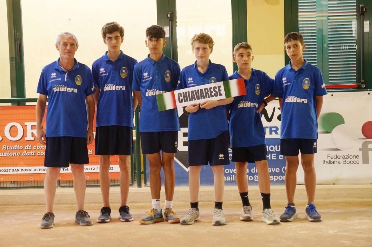 La Chiavarese Bocce conquista il titolo di Campioni d’Italia Under 15