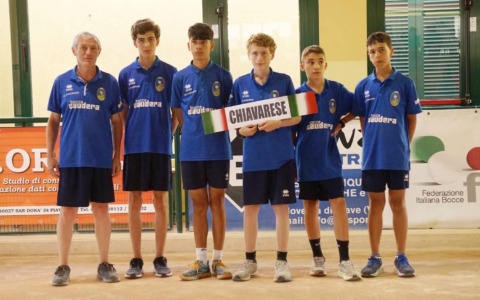 La Chiavarese Bocce conquista il titolo di Campioni d’Italia Under 15