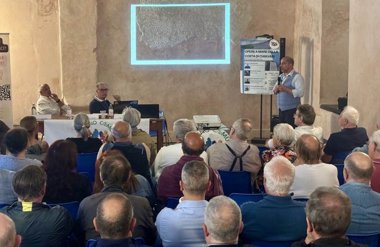 Opere a mare della costa di Chiavari, un incontro di partecipazione