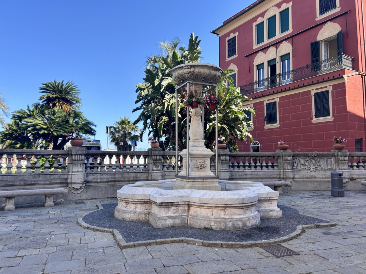 Sestri Levante: 70mila euro per la fontana di piazza Matteotti