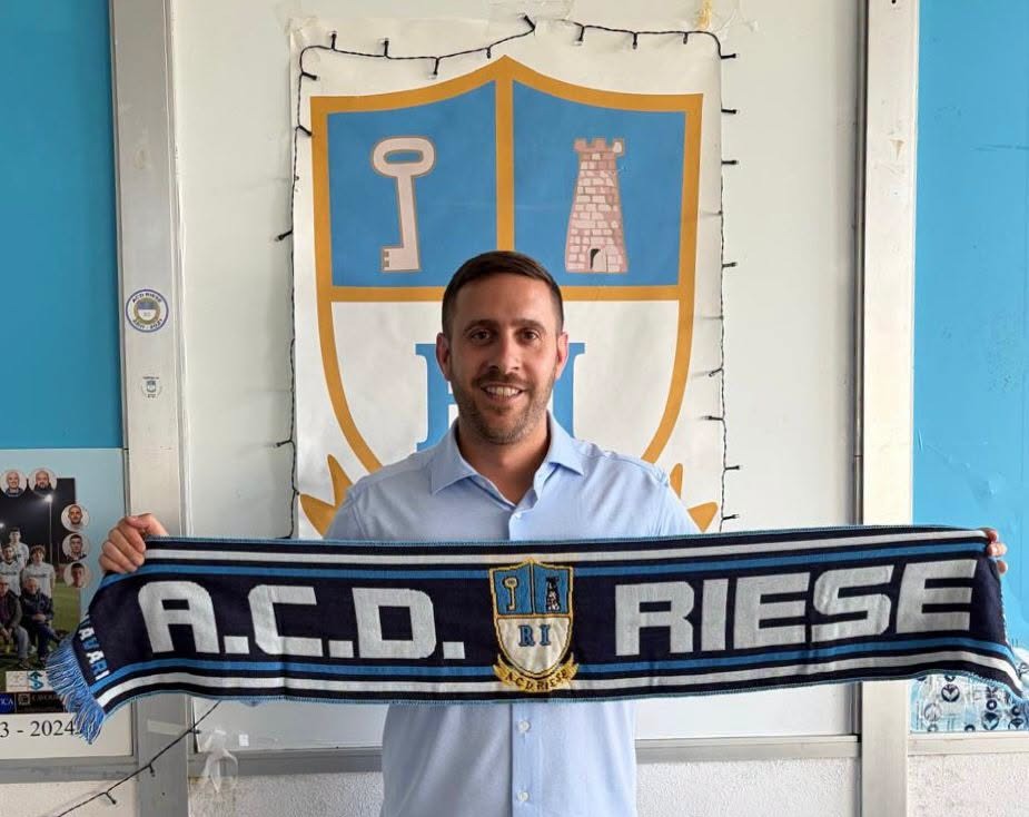 Simone Savona, centrocampista, assume la presidenza della Riese