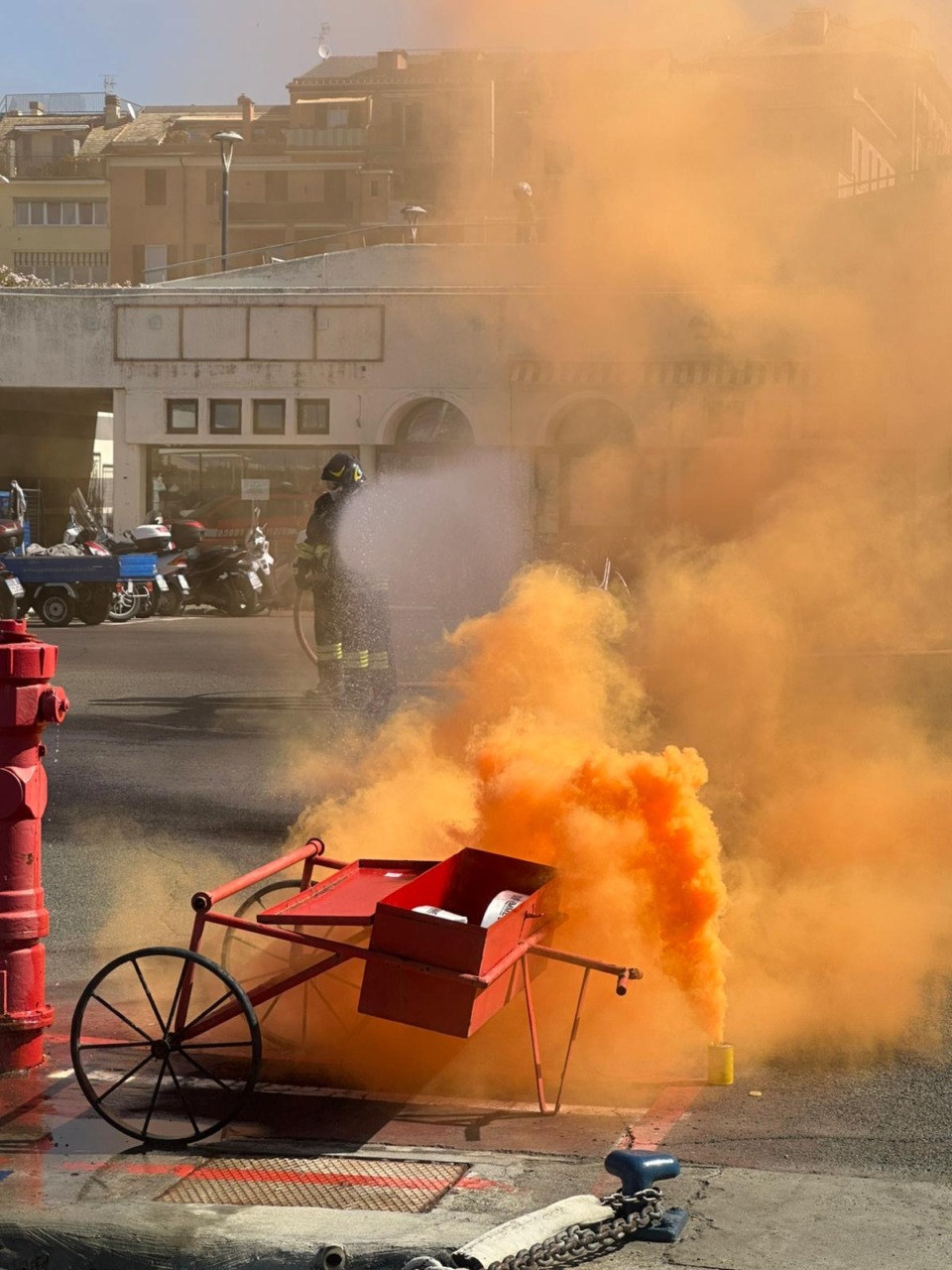 Simulazione di emergenza al Porto di Lavagna