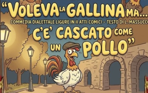 Teatro dialettale in scena al Parco Paolo Sterza con “Voleva la gallina ma… c’è cascato come un pollo”