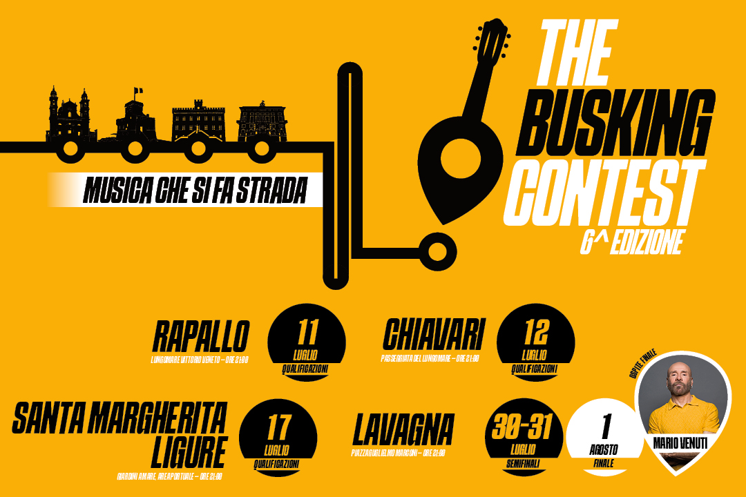 The Busking Contest: un record di partecipazione con Mario Venuti alla finale