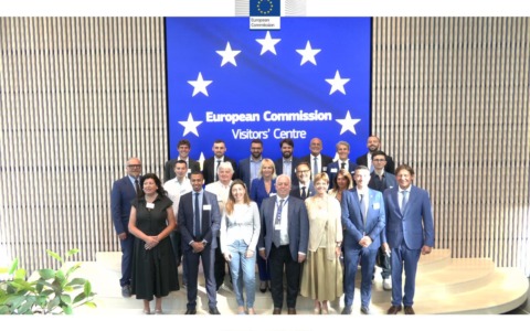 Un gruppo di 21 amministratori del Tigullio a Bruxelles