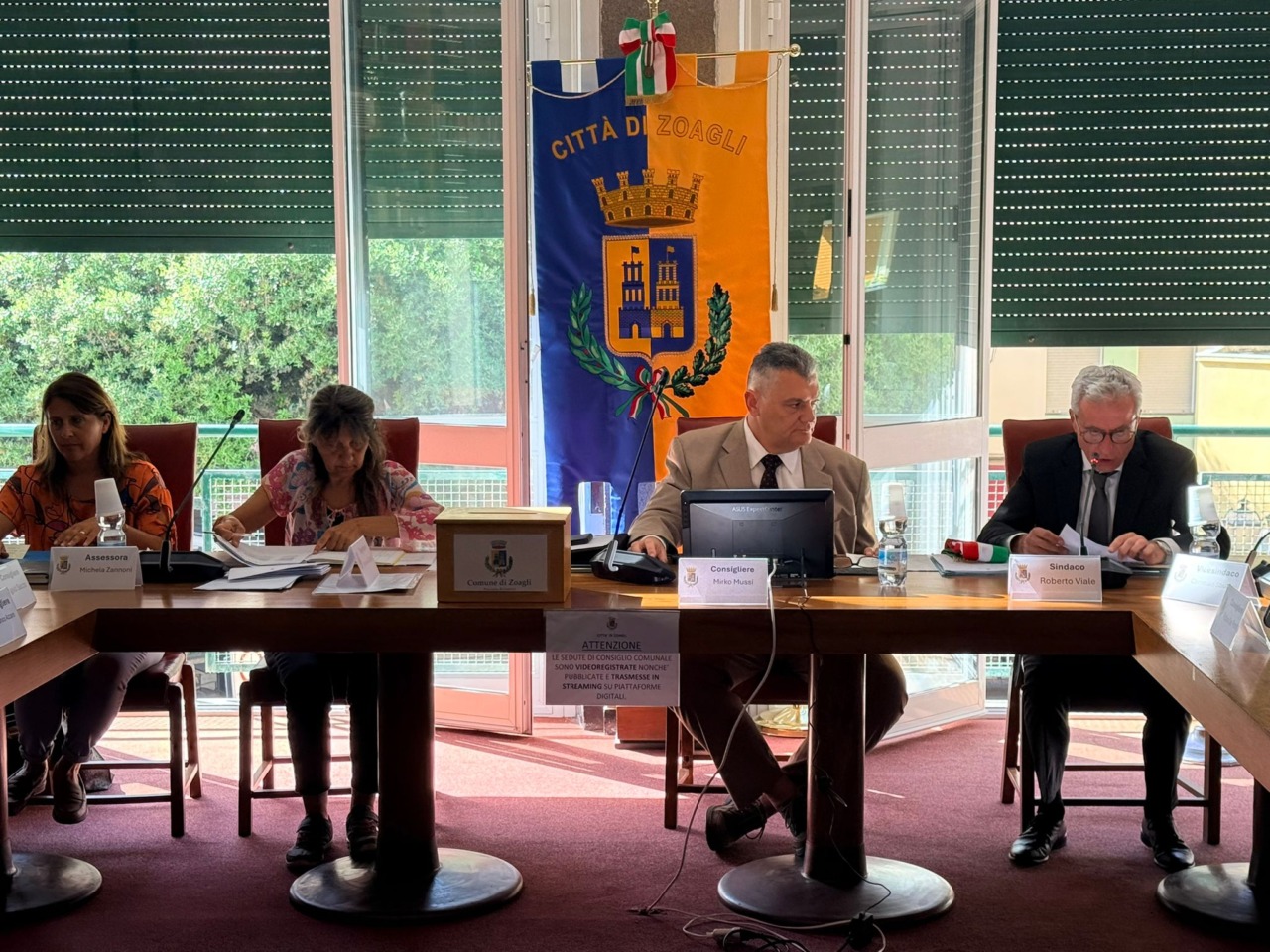 Zoagli, avviata la nuova amministrazione Viale