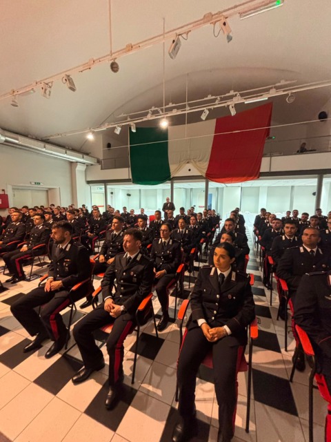 Arrivano 88 nuovi carabinieri e 30 marescialli in Liguria