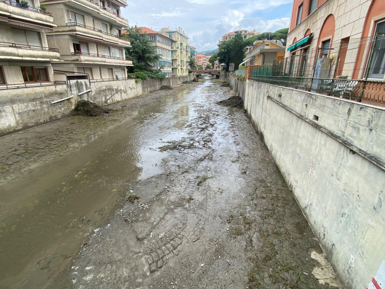 Chiavari avvia la pulizia del torrente Rupinaro e dei suoi affluenti