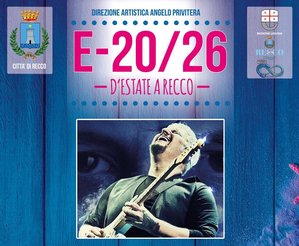 Concerto tributo a Pino Daniele a Recco