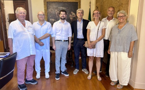 Delegazione di Dole in visita a Sestri Levante per gemellaggio