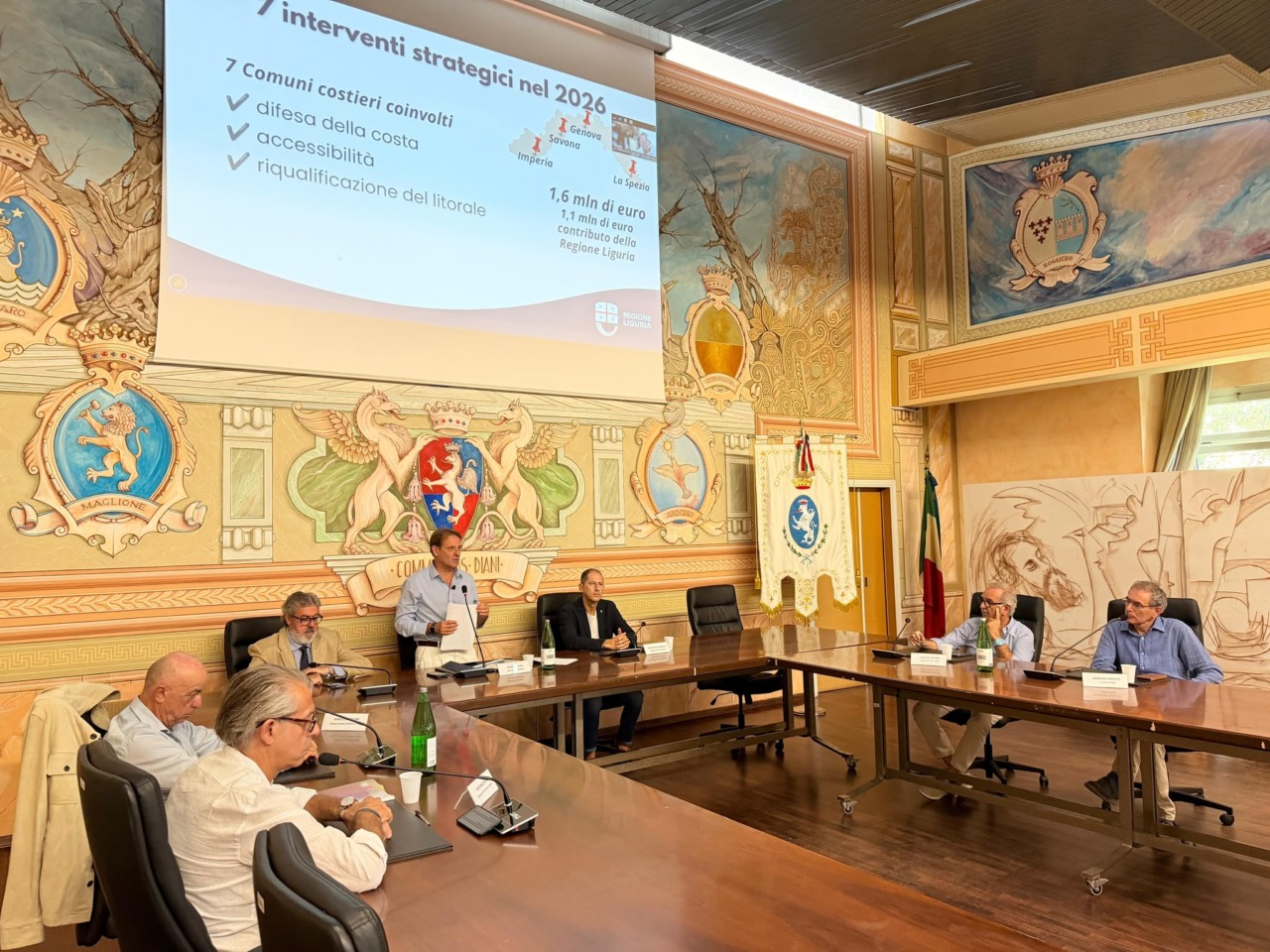 Demanio marittimo: 1,6 milioni di euro per il ripristino della costa ligure