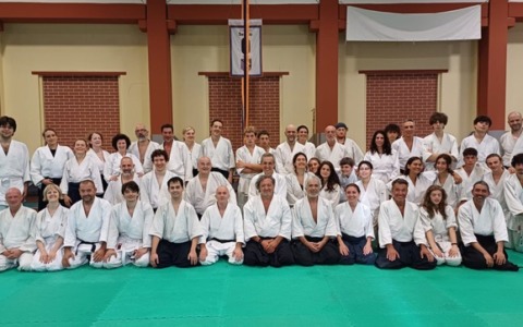 Due giorni di stage interregionale di Aikido a Chiavari tra Liguria e Piemonte