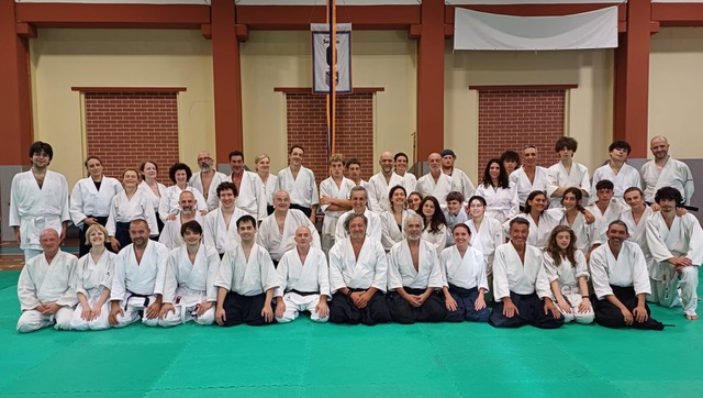 Due giorni di stage interregionale di Aikido a Chiavari tra Liguria e Piemonte