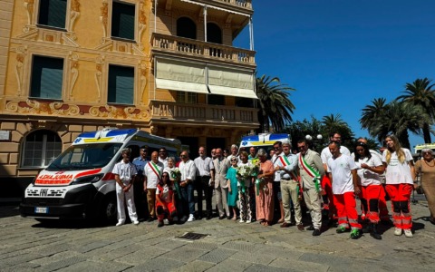 Due nuovi veicoli per la Croce Verde di Sestri Levante