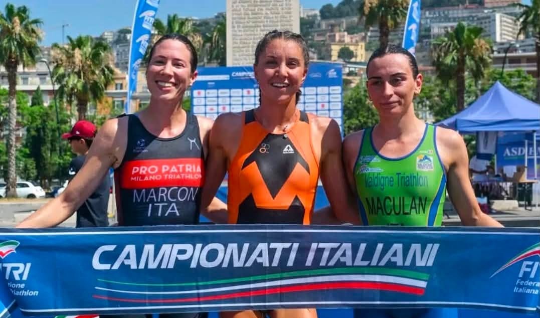 Francesca Calvauna, nuova campionessa italiana di Aquathlon a Sori
