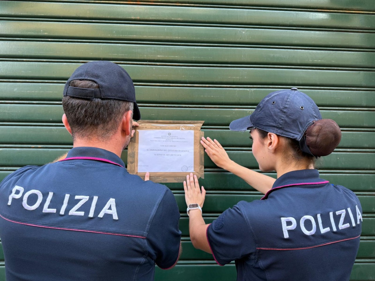 Il questore di Genova ordina la chiusura di un bar di Rapallo per 30 giorni