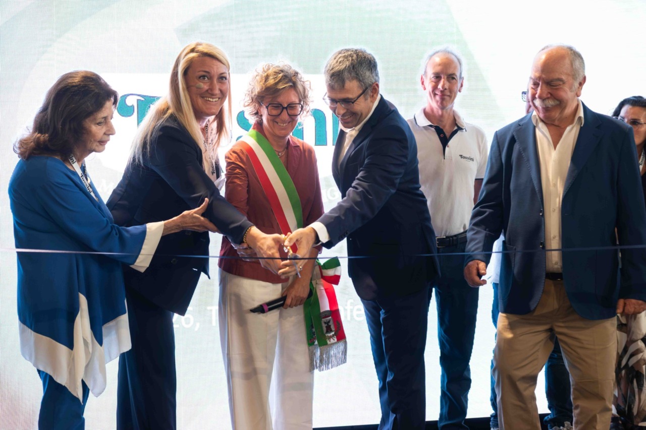 Inaugurazione del nuovo stabilimento di Tossini in Piemonte
