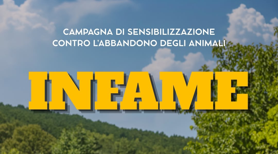 “Infame”, iniziativa social contro l’abbandono animale