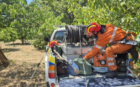 Intervento risolutivo per un incendio a Sestri Levante