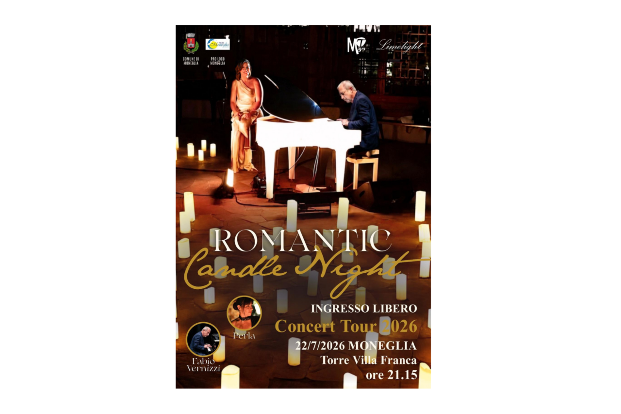 La magia di Romantic Candle Night a Moneglia