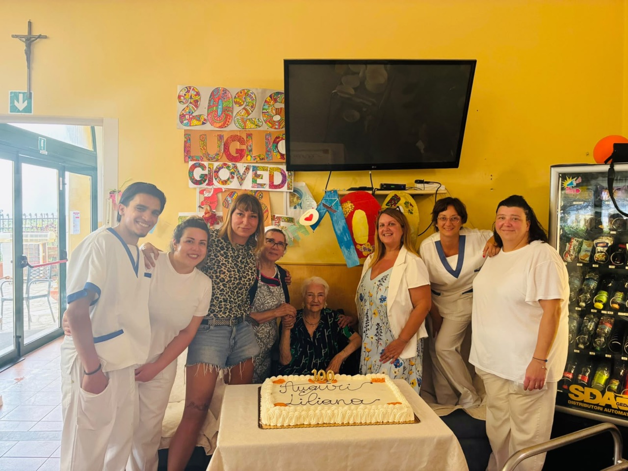 Liliana Carmela Santaniello compie 100 anni alla RSA San Francesco di Recco