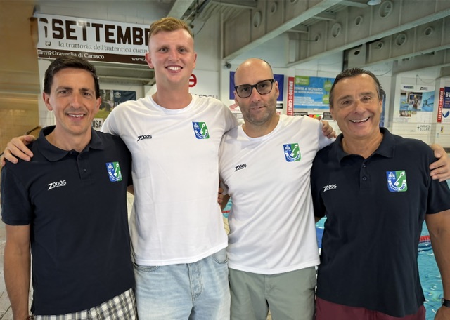 Mario Guidi è ufficialmente un nuovo giocatore della Chiavari Nuoto