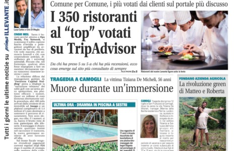 Oggi in edicola il nuovo numero de Il Nuovo Levante